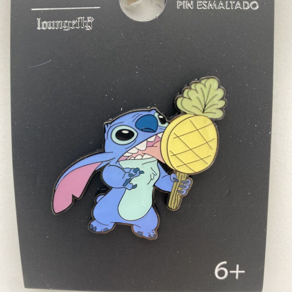 Disney Loungefly Pin Lilo & Stitch and Pineapple Popsicle Trading Pin - Picture 2 of 5